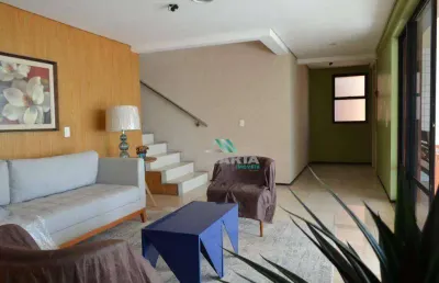 Apartamento duplex com 3 dormitórios à venda, 295 m² por r$ 3.450.000,00 - meireles - fortaleza/ce