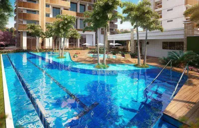Apartamento com 03 suítes, lazer completo-- cocó - fortaleza/ce