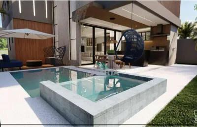 Casa com 4 dormitórios à venda, 243 m² por r$ 1.490.000,00 - eusébio - eusébio/ce