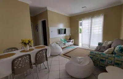 Apartamento com 2 dormitórios à venda, 64 m² - porto das dunas - aquiraz/ce
