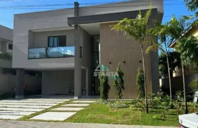Casa com 5 dormitórios à venda, 420 m² por r$ 3.500.000,00 - pires façanha - eusébio/ce