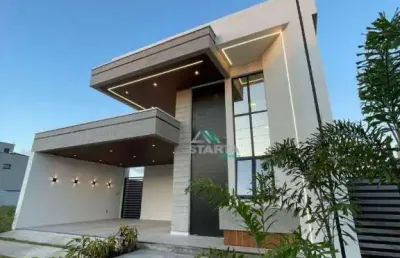 Casa com 3 dormitórios à venda - cidade alpha - eusébio/ce