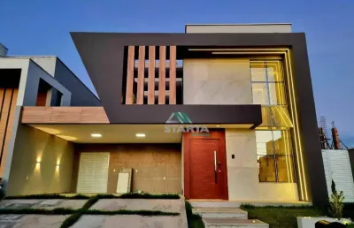 Casa com 4 dormitórios à venda por r$ 1.690.000,00 - bairro cidade alpha - eusébio/ce