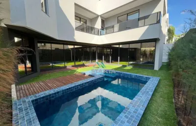 Casa no alphaville com 5 dormitórios à venda, 433 m² por r$ 4.500.000 - condomínio alphaville fortaleza residencial - eusébio/ce