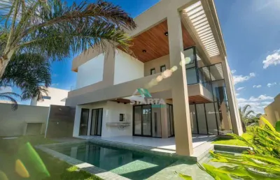 Casa alphaville com 3 dormitórios à venda, 331 m² por r$ 2.690.000 - cidade alpha - eusébio/ce