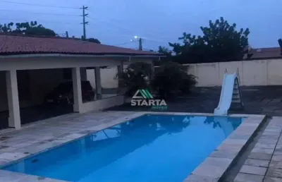 Casa com 5 dormitórios à venda, 320 m² por r$ 1.200.000 - cidade dos funcionários - fortaleza/ce