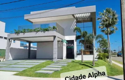 Casa em condomínio fechado com 4 quartos à venda no Cidade Alpha, Eusébio 