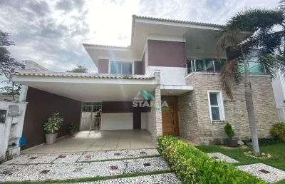 Casa com 5 dormitórios à venda, 312 m² por r$ 1.990.000,00 - condomínio horizontal jardins ibiza - eusébio/ce