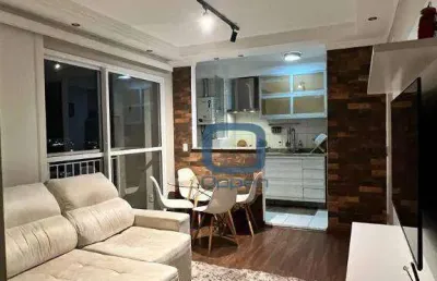 Apartamento mobiliado com 2 dormitórios para alugar, 51 m² por r$ 3.849/mês - jardim nova europa - campinas/sp