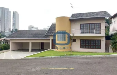 Casa com 4 dormitórios para alugar, 680 m² por r$ 13.970,00/mês - jardim paiquere  - valinhos/sp