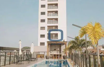 Apartamento com 1 dormitório para alugar, 33 m² por r$ 3.660/mês - parque industrial - campinas/sp