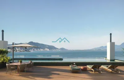 Apartamento à venda em florianópolis, coqueiros, com 2 suítes, com 74.68 m², blue bay