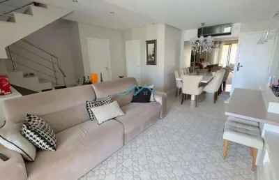 Apartamento duplex à venda em florianópolis, balneário, com 3 suítes, com 138.18 m²