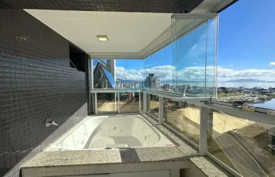 Apartamento à venda em florianópolis, estreito, com 3 suítes, com 159 m²