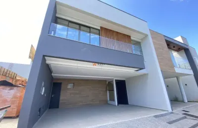 Casa em condomínio fechado com 3 quartos à venda na avenida deltaville, 150, deltaville, biguaçu por r$ 1.100.000