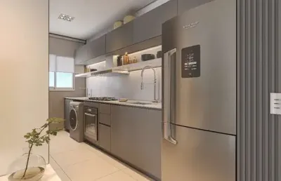 Apartamento com 2 quartos à venda na rua alfredo josé do amorim, 450, nossa senhora do rosário, são josé por r$ 429.982