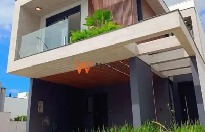 Casa em condomínio fechado com 3 quartos à venda na avenida deltaville, 225, deltaville, biguaçu por r$ 1.290.000