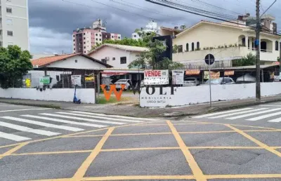 Terreno à venda na sérgio gil esquina rua vereador batista pereira, balneário, florianópolis por r$ 2.400.000