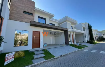 Casa em condomínio fechado com 3 quartos à venda na avenida deltaville, 46, deltaville, biguaçu por r$ 1.200.000