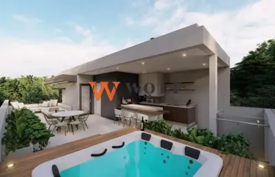 Casa em condomínio fechado com 3 quartos à venda na avenida wilson castelo branco, 158, deltaville, biguaçu por r$ 979.000