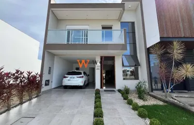 Casa em condomínio fechado com 3 quartos à venda na avenida deltaville, 1, deltaville, biguaçu por r$ 1.149.000