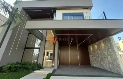 Casa em condomínio fechado com 3 quartos à venda na rua lagoinha, 65, pedra branca, palhoça por r$ 3.640.000