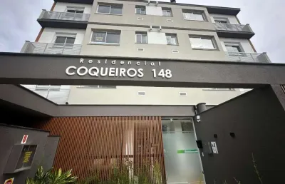 Apartamento com 2 quartos à venda na rua vereador josé do vale pereira, 148, coqueiros, florianópolis por r$ 850.000