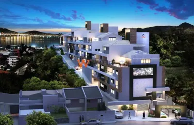 Apartamento com 3 quartos à venda na rua da fonte, 177, coqueiros, florianópolis por r$ 2.606.500