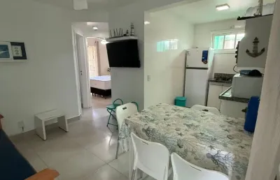 Beçissio apartamento a 350 metros da praia taperapuan