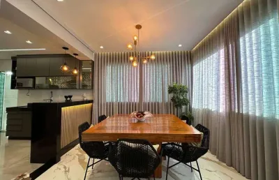 Lindo apartamento de 4 quartos com área privativa gourmet no castelo