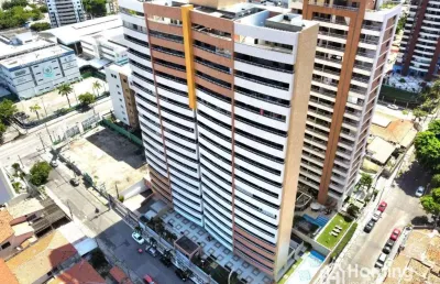 Apartamento cobertura duplex projetada com 4 quartos na varjota/mucuripe - fortaleza