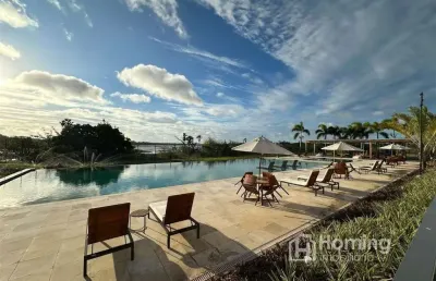 Lote frente lago no alphaville ceará 4 - cidade alpha, eusébio