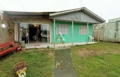 Casa com 1 quarto à venda na rua paulo roberto da silva santos, 4433, parque dos pinos, cidreira, 100 m2 por r$ 130.000