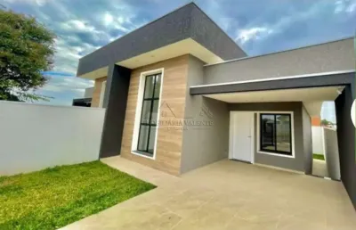 Casa com 3 quartos à venda na rua rio tietê, iguaçu, fazenda rio grande por r$ 449.000