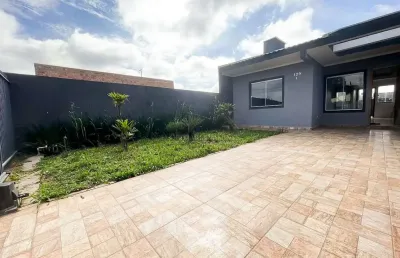 Casa com 3 quartos à venda na rua rio da graciosa, 129, iguaçu, fazenda rio grande, 51 m2 por r$ 315.000