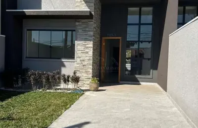 Casa com 3 quartos à venda na rua rio iguaçu, 1153, iguaçu, fazenda rio grande por r$ 450.000