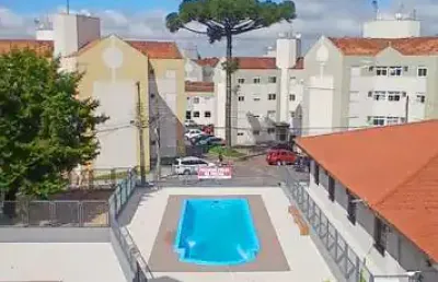 Apartamento com 3 quartos à venda na rua joão dembinski, 2380, cidade industrial, curitiba por r$ 274.900