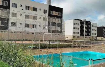 Apartamento com 2 quartos à venda na rua maria joaquina vaz, 721, jardim itaqui, campo largo por r$ 139.000