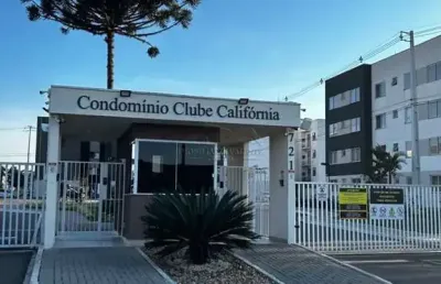 Apartamento com 2 quartos à venda na rua maria joaquina vaz, 721, jardim itaqui, campo largo por r$ 160.000