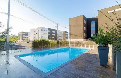 Apartamento com 2 quartos à venda na rua maria joaquina vaz, 721, jardim itaqui, campo largo por r$ 169.000