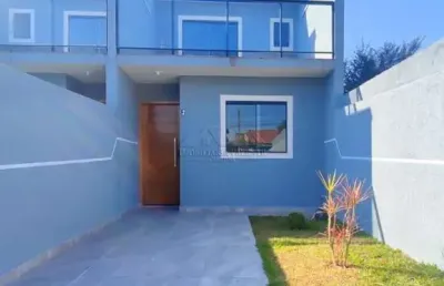 Casa com 3 quartos à venda na rua joaquim bertholdi, campo de santana, curitiba por r$ 420.000