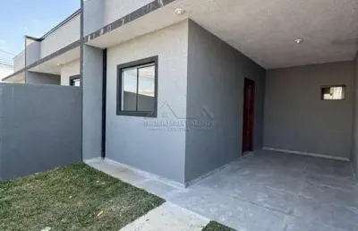 Casa com 2 quartos à venda na rua vadislau burginski varchaki, campo de santana, curitiba, 45 m2 por r$ 245.000