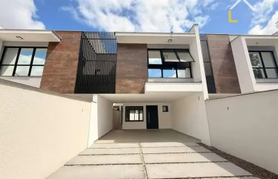Casa à venda, 3 suítes, área de lazer integrada, preparação para aquecedor a gás e energia solar – joinville, sc