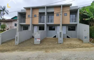 Casa com 2 suítes à venda, 103 m² por r$ 480.000 - floresta - joinville/sc