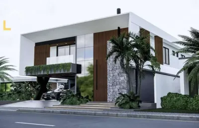 Casa com 4 dormitórios à venda, 378 m² por r$ 3.200.000,00 - pirabeiraba - joinville/sc