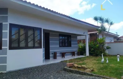 Casa com 2 dormitórios à venda, 150 m² por r$ 500.000,00 - aventureiro - joinville/sc