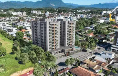 Apartamento com 2 dormitórios à venda, 50 m² por r$ 403.300,00 - glória - joinville/sc