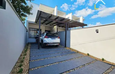 Sobrado geminado semimobiliado no boa vista em joinville / sc