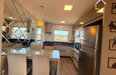 Apartamento com 2 dormitórios à venda, 53 m² por r$ 330.000,00 - iririú - joinville/sc