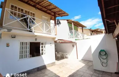Asset imóveis vende casa duplex com varanda e 3 quartos, 145m², por r$ 380.000  em maria paula